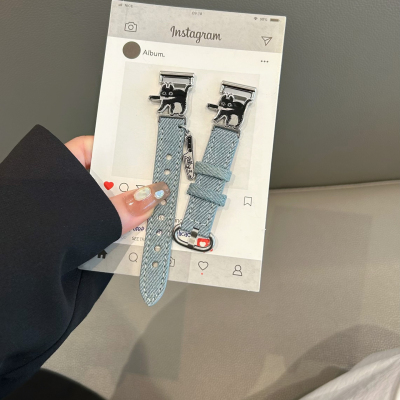 Galaxywatch8/7/6带刀小猫手表带