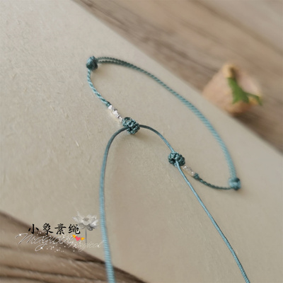 半成品可穿金珠蜜蜡平安扣小碎银