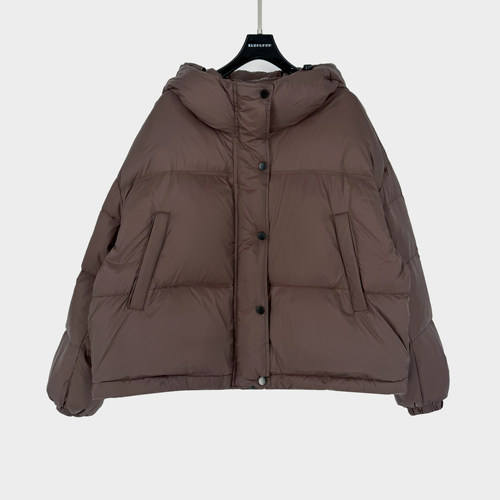 RO暗黑风羽绒服25新款简约复古潮流百搭保暖鸭绒羽绒服外套