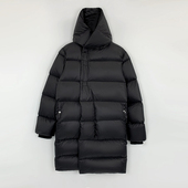 长款 暗黑风格 冬季 宽松羽绒服廓形加厚羽绒服外套