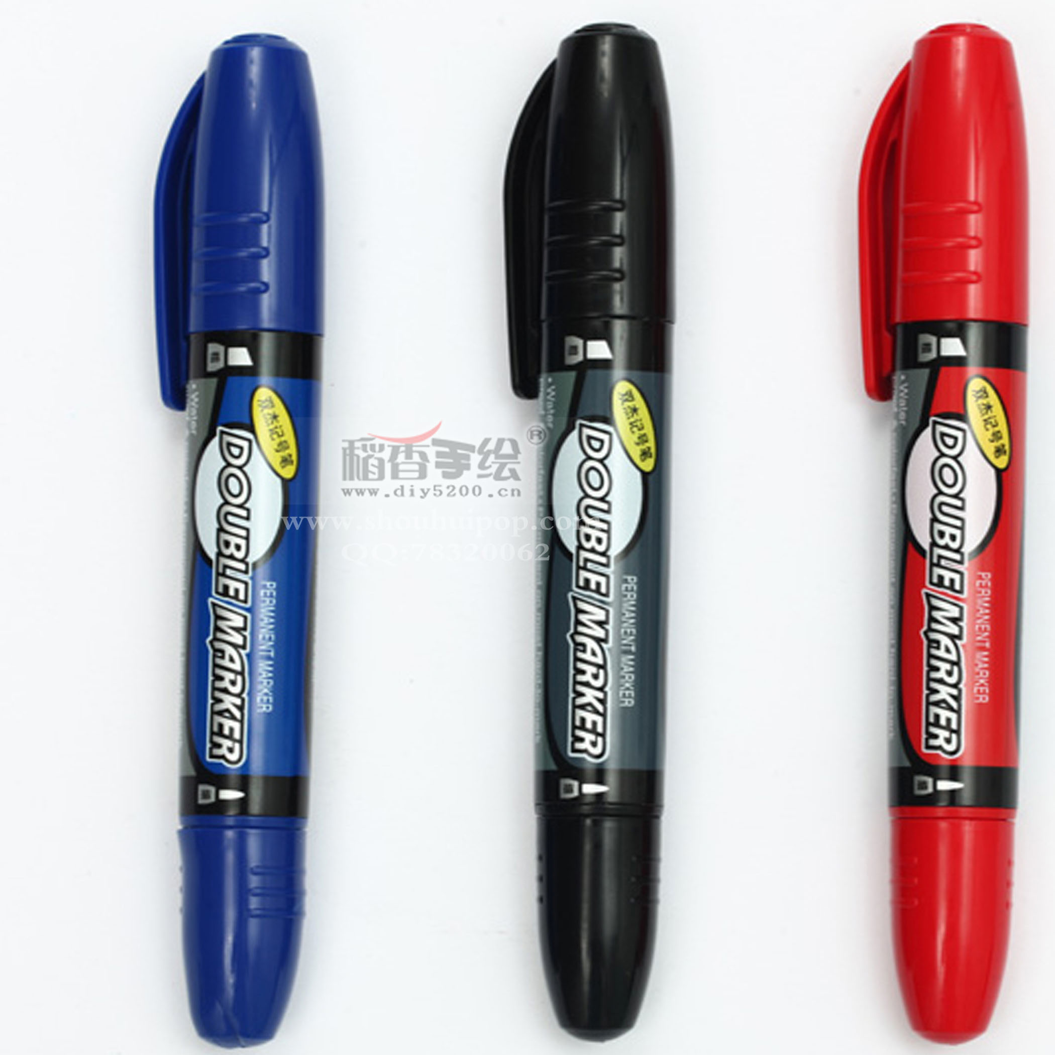 晨光 记号笔 大双头 双杰大容量POP广告笔 麦克笔海报笔MG-2110