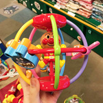 日本面包超人婴儿宝宝益智手抓球多功能彩色叫叫洞洞球玩具现货