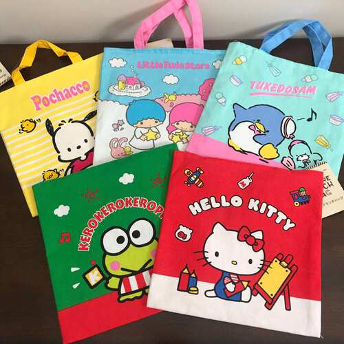 日本多功能卡通便当包手拎包