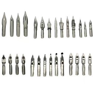 蘸水笔尖漫画笔尖平头尖花式英文艺术书写笔尖艺术哥特体藏文笔尖