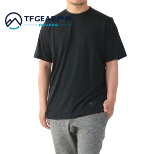 21029 圆领羊毛混纺轻薄运动短袖 现货Arcteryx始祖鸟男款 A2B