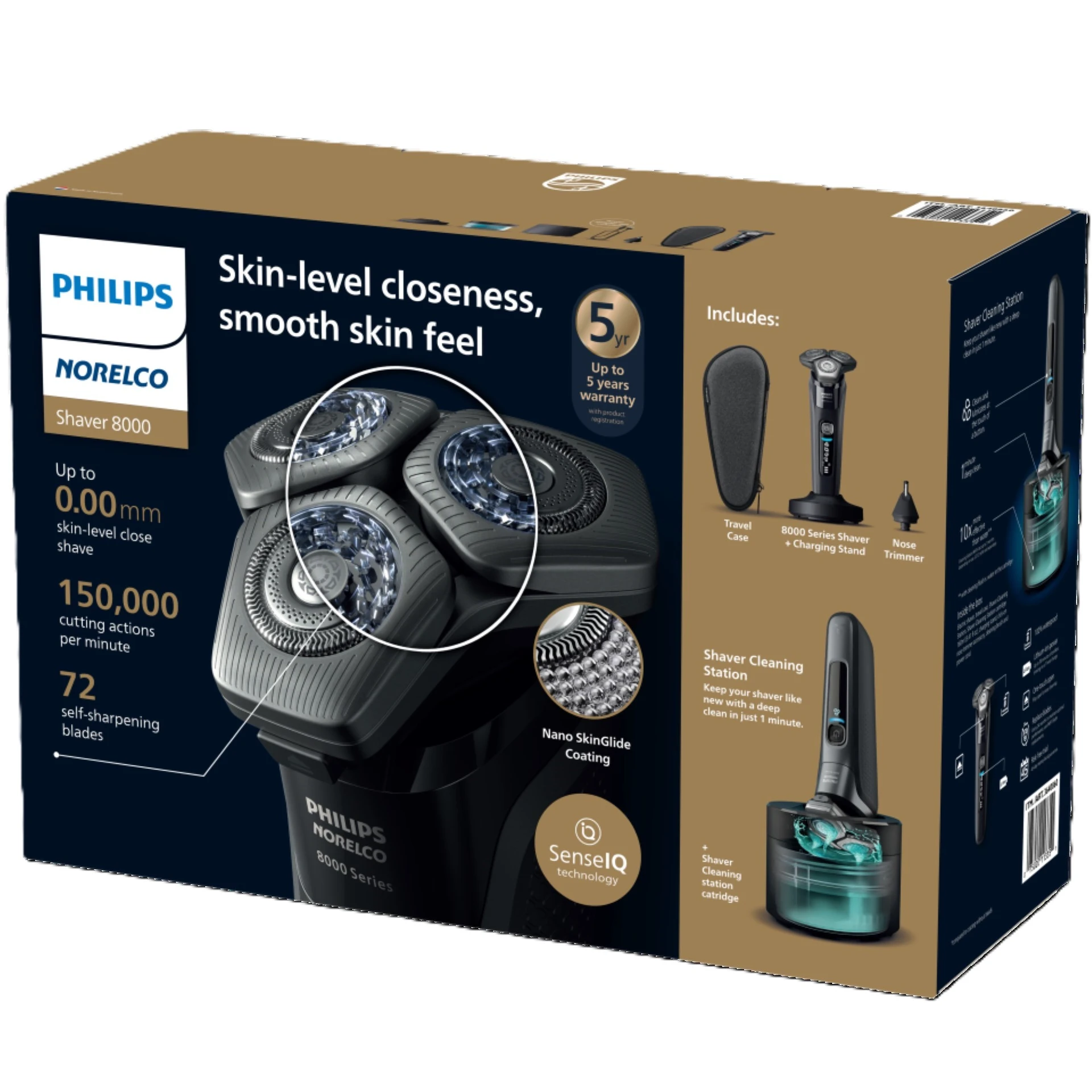 PHILIPS剃须刀8000电动刮胡刀男士