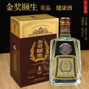 南通特产世博金奖海门颐生贡品健康酒茵陈大曲酒42度500ml一瓶