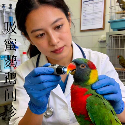 吸蜜鹦鹉在线诊疗经验丰富饲养管理疾病防治