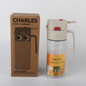 自动开口喷倒两用喷油壶瓶家用厨房不挂油调料瓶油罐玻璃喷雾油瓶