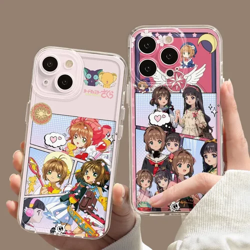 知世小樱适用苹果17手机壳iphone16promax卡通15plus新款14全包