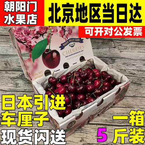 车厘子日本水果进口黑珍珠澳洲