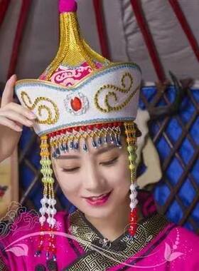 蒙古族头饰少数民族舞台景区热卖