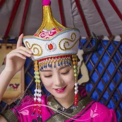 蒙古族头饰少数民族舞台景区热卖