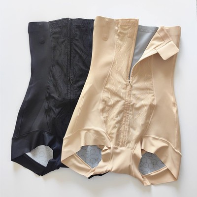 绿时代2966强压力收腹束腰提臀塑身体雕裤收小肚软塑拉链款收腹裤