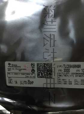 全新原装正品 TLC5946RHBR IC LED驱动器线性1036+