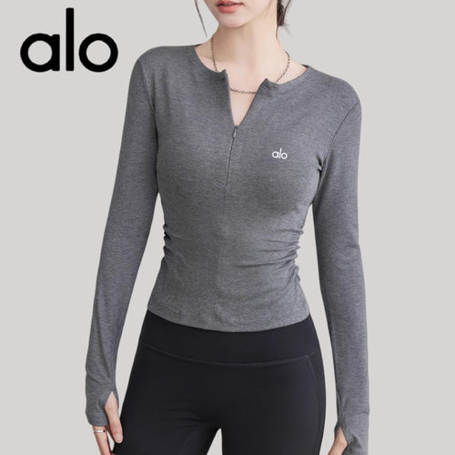 AIo瑜伽服跑步健身女士长袖