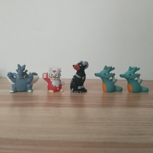 NO.214-225-229-230赫拉克罗斯信使鸟黑鲁加刺龙王神奇宝贝宝可梦