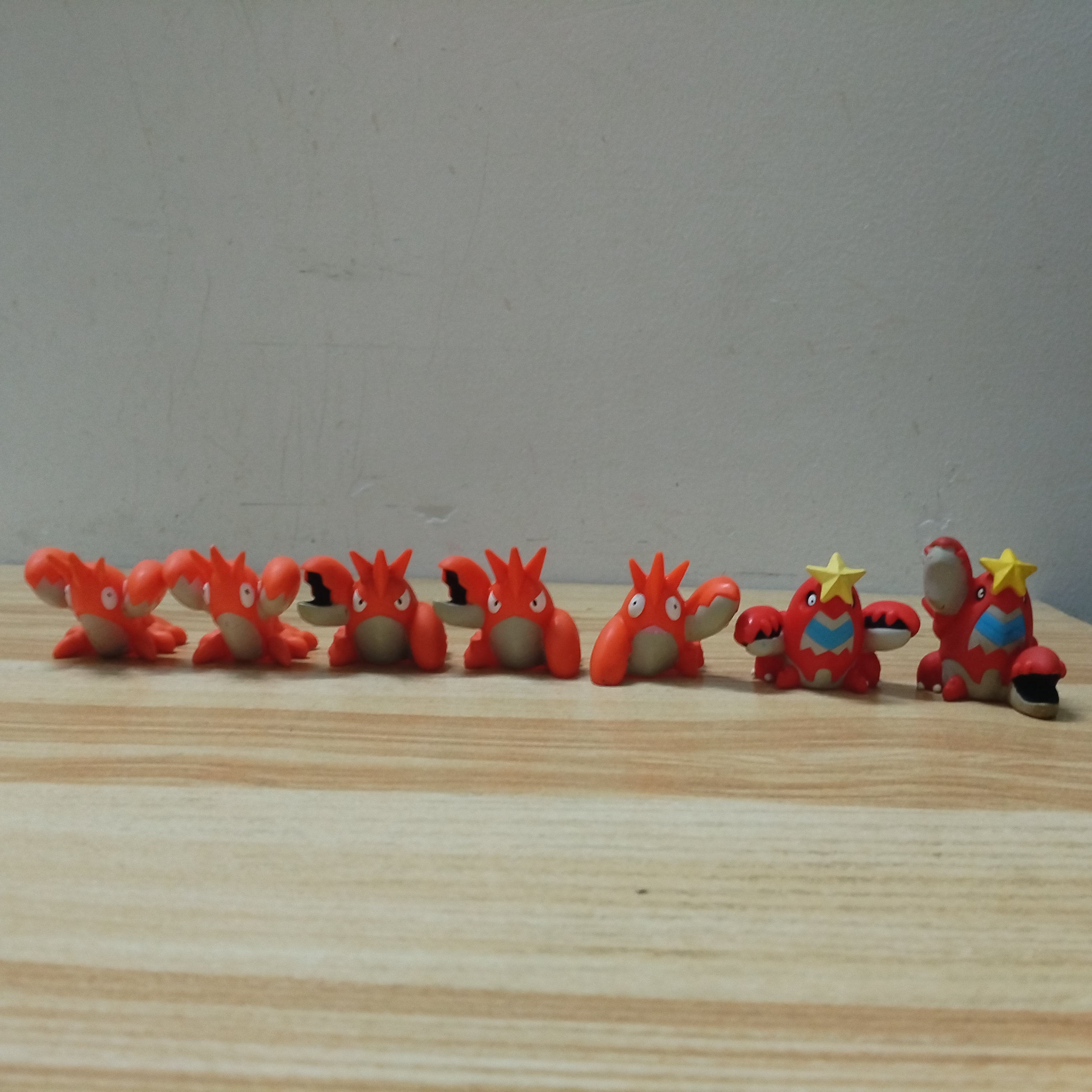 NO.341-342龙虾小兵铁螯龙虾万代指人神奇宝贝宠物小精灵宝可梦