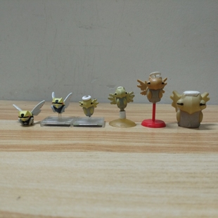 NO.291-292铁面忍者脱壳忍者指人食玩地台神奇宝贝宠物小精灵