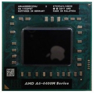 AMD AM4400DEC23HJ A6-4400M 笔记本CPU Trinity APU 系列 四核