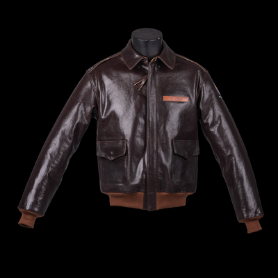 海盗出品大逃亡电影版A2树膏苯胺茶芯马皮A-2非TOYS MCCOY非FW