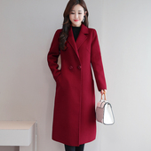 反季 毛呢外套 西装 双面羊绒大衣女高端2025新款 秋冬羊毛呢子中长款