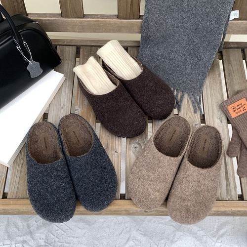 外穿懒人一脚蹬内增高勃肯鞋