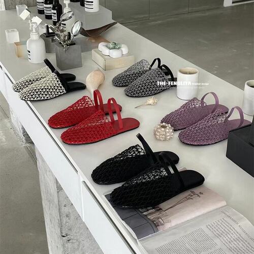 平底包头半拖鞋外穿2025年春夏