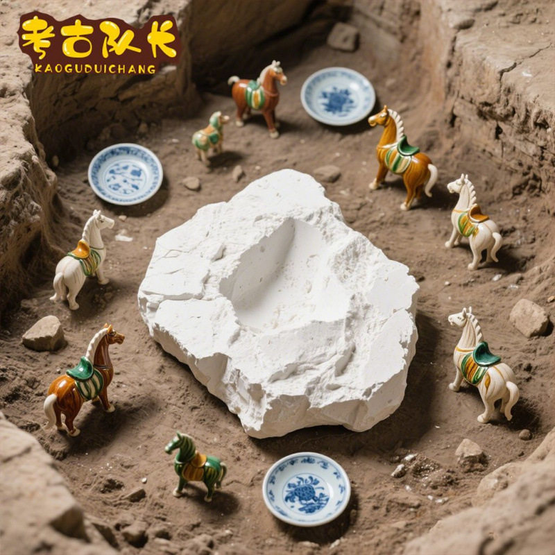 考古队长儿童考古发掘挖土玩具瓷器盲盒男女孩动手DIY寻宝B,玩具/童车/益智/积木/模型,挖宝玩具,淘宝优惠券,粉丝福利购,淘宝优惠卷