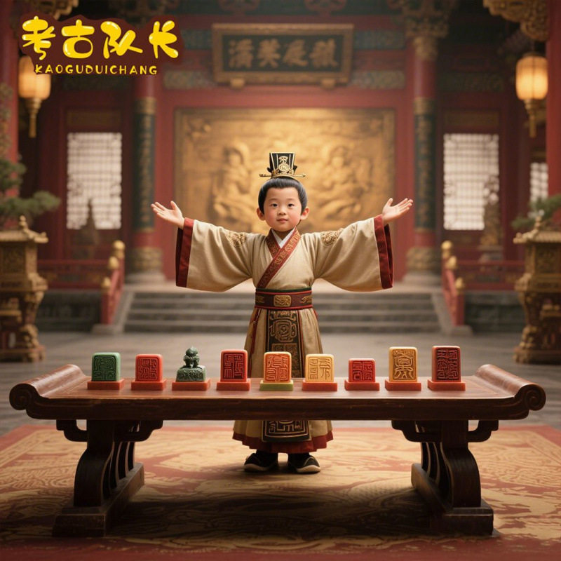 考古挖掘玩具帝王国玺传国玉玺印章儿童挖宝手工DIY盲盒礼物,玩具/童车/益智/积木/模型,挖宝玩具,淘宝优惠券,粉丝福利购,淘宝优惠卷