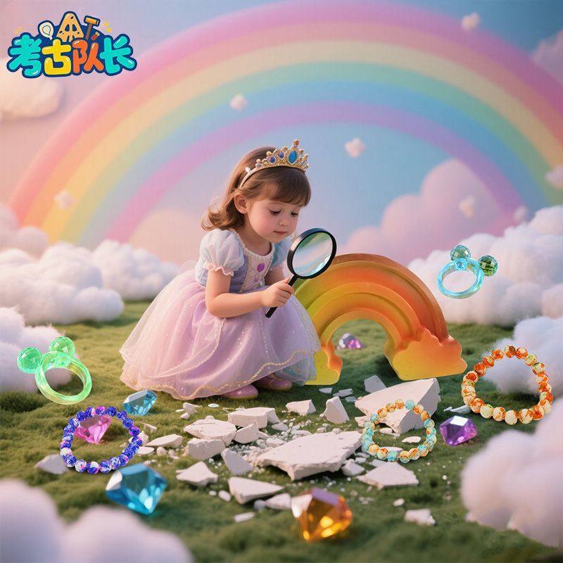 考古挖宝玩具公主饰品宝藏儿童动手DIY女孩过家家玩具岁D,玩具/童车/益智/积木/模型,挖宝玩具,淘宝优惠券,粉丝福利购,淘宝优惠卷