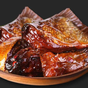 包邮 烟熏辣鱼尾 湖南益阳特产 鱼尾 26g 味芝元 24省满30包