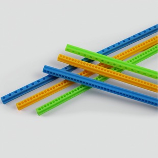 165直杆多孔塑料条DIY科技小制作模型材料连接万用杆支架零配件
