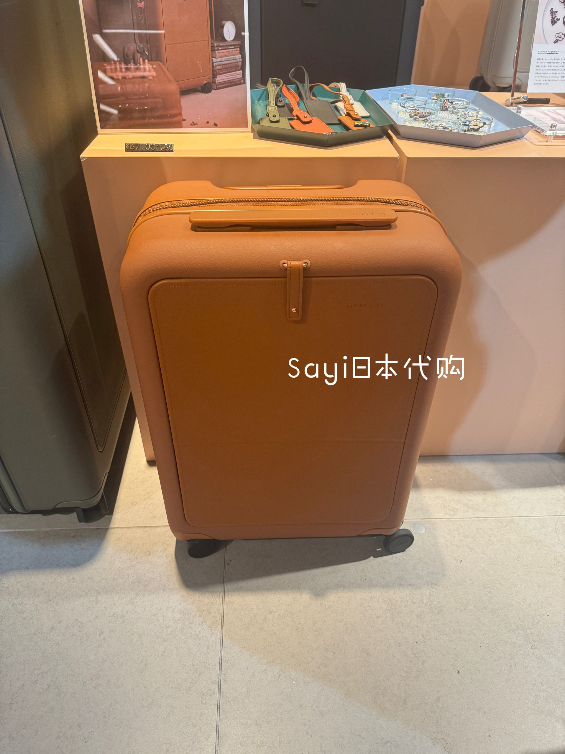 Sayi日本直邮 moln 柴田文江 合作款 行李箱登机出差旅行箱小型
