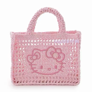 Sayi日本直邮 日版Sanrio House Hello Kitty网眼托特包