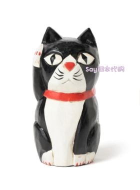 Sayi日本代购 TOKYO CULTUART by BEAMS招财猫 背后蝴蝶结 可爱