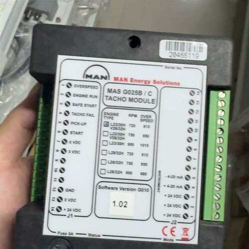议价MAN MAS G025B/C转速模块，型号L23/30H，维修