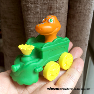 正版DINOSAUR TRAIN 恐龙列车 巴迪和他的朋友们 滑行车公仔玩具