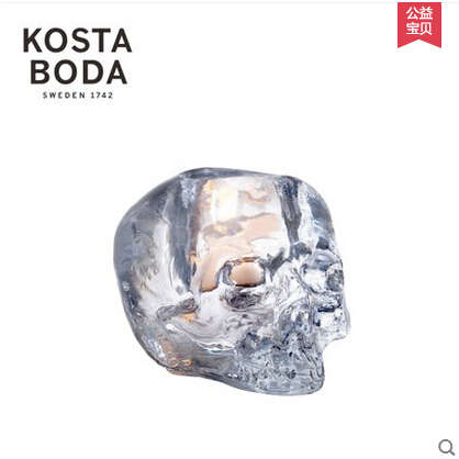 Kostaboda Still Life进口水晶玻璃创意生日礼物骷髅烛台浪漫摆件-封面