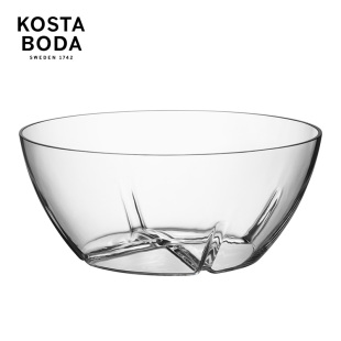 Boda珂丝塔水晶玻璃碗BRUK布鲁克多功能沙拉碗大号家用餐具 Kosta