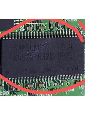 K4S281632K K4S281632K-U75 内存IC芯片全新空白