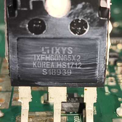 IXFH60N65X2 北汽EC180新能源充电机场效应三极管N沟道拆机测量好