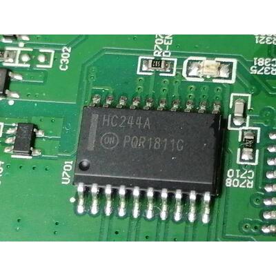 MC74HC244ADWR2G 丝印HC244A 宽体贴片SOIC-20 全新原装ON可直拍