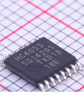 HC4053 74HC4053PW 汽车电脑板多通道模拟开关IC芯片TSSOP16脚