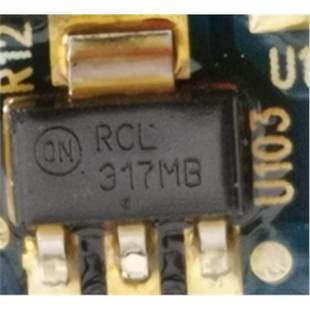 317M 小鹏g3江淮新能源DCDC充电机电脑板电源稳压管SOT223 317MB