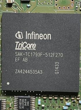 SAK-TC1793F-512F270EF AB 汽车电脑板CPU芯片BGA