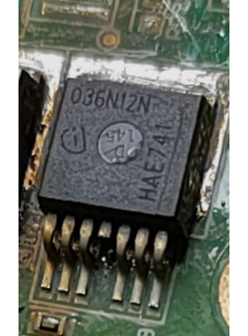 进口原字码 036N12N 036N12 IPB036N12N3G 贴片MOS管120V180A全