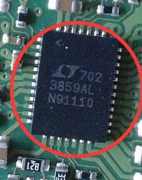 3859AL LT3859AL LT3859 QFN宝马奥迪音响主机宝马主机易损ic芯片