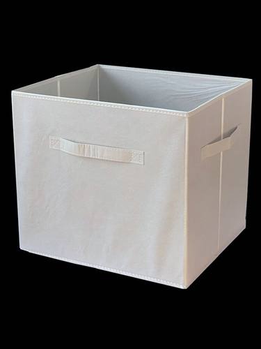 37 33 33CM衣物玩具杂物收纳盒 纯色衣橱储物箱 格子柜整理箱