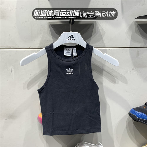 阿迪达斯女子三叶草无袖t恤背心